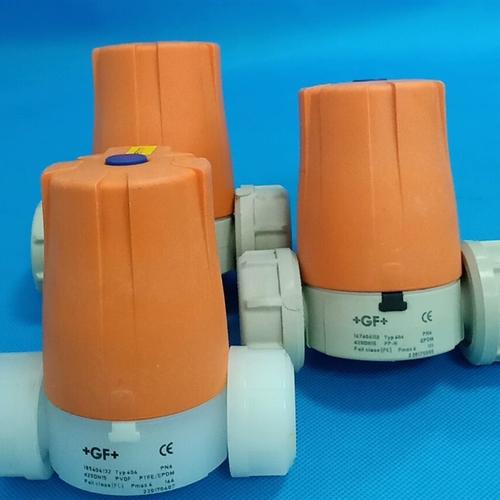 gf+气动阀 隔膜阀 typ604 pvdf pp